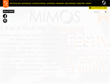 Tablet Screenshot of mimos.fr